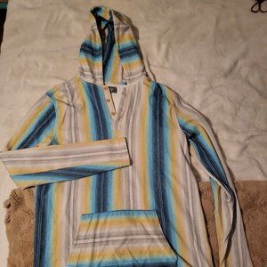 Alton - Baja Stripe Pullover - Large